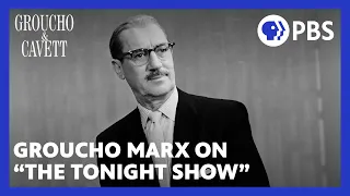 When Groucho Marx hosted "The Tonight Show" | Groucho & Cavett | American Masters | PBS