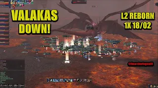 LINEAGE2🔥L2REBORN 1X🔥VALAKAS DAY 18/02 SERVER LOW RATE #ura #seuboot #L2 #lineageii