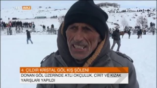 Buz Tutan Çıldır Gölü Üzerinde Festival Coşkusu - Ardahan - TRT Avaz Haber