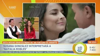 David Zepeda y Susana González en #DespiertaAmérica hablan sobre Mi Fortuna Es Amarte