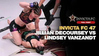Full Fight | Jillian DeCoursey lands RIGHT HOOK KO in just 61 SECONDS | Invicta FC 47