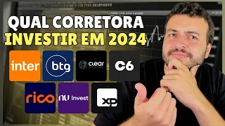 QUAL A MELHOR CORRETORA PARA INVESTIR EM 2024? GUIA DEFINITIVO PARA INICIANTE!!