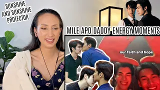 KinnPorsche The Series MileApo #KinnPorsche Two Cute Daddy Energy!  REACTION