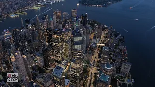 Mesmerizing aerial views of Hudson Yards and Lower Manhattan