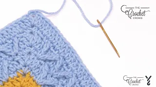 Weave In Ends Technique | BEGINNER | The Crochet Crowd