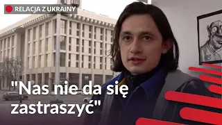 "Nie boję się żyć". Mieszkańcy Ukrainy w rocznicę rosyjskiej inwazji