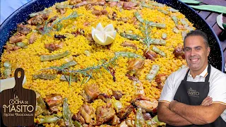 Paella Valenciana, la receta mas popular y de la que mas se habla, con todos sus TRUCOS