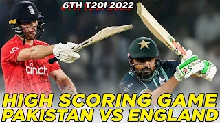 High Scoring Game | Phil Salt Heroic Knock | Pakistan vs England | 6th T20I 2022 | PCB | MU2A