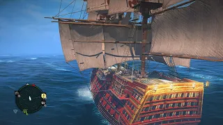La Dama Negra vs All Legendary Ships (Mod) Assassin's Creed IV Black Flag 200 Subscriber Special!!