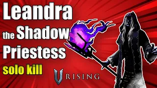 V Rising - Leandra the Shadow Priestess (Boss Fight)