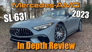 2023 Mercedes-AMG SL 63 Roadster: Start Up, Test Drive & In Depth Review