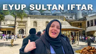 TURKISH GOVERNMENT 🇹🇷 FREE İFTARİ | EYUP SULTAN MOSQUE | TURKİSH İFTAR MENU 🌮