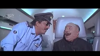 Super Climax Scene Of Sangliyana Part 3 Kannada Movie | Devaraj | Ramesh Bhat | Sithara