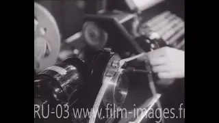 Soviet newsreel News of the Day # 28, September 1945.