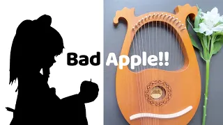 Bad Apple!! 🍎 Lyre Harp Cover & Tutorial [Touhou / 東方]
