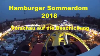 Hamburg Sommerdom 2018 Alle Fahrgeschäfte