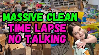 TIME LAPSE VIDEO CLEANING | DEEP CLEAN TIME LAPSE | DECLUTTER TIME LAPSE NO TALKING