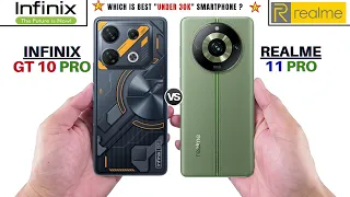 Infinix GT 10 Pro Vs Realme 11 Pro