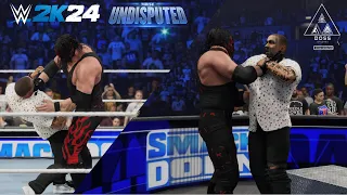 Kane Attacks THA BOSS April 18, 2024 My Rise Undisputed Career Mode WWE 2K24