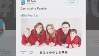 Tweet sorgt für Spott: So sieht die perfekte Familie der Berliner AfD aus