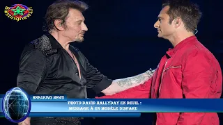 PHOTO David Hallyday en deuil :  message à un modèle disparu