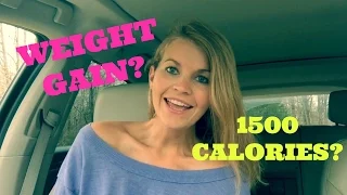 WHY AM I GAINING WEIGHT ON 1500 CALORIES?