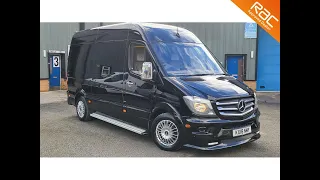 MERCEDES SPRINTER MINIBUS 9 SEAT LIMOUSINE 2018 EURO 6 £49,990 NO VAT