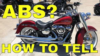 ABS Brakes - Yes or No?  - How to tell if a motorcycle has an anti-lock braking system