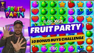 FRUIT PARTY - 10 BONUS BUYS CHALLENGE - EPISODE 9