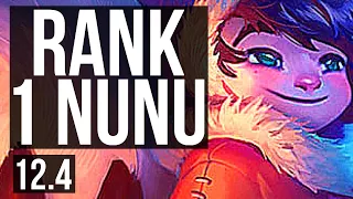 NUNU vs XIN (JNG) | Rank 1 Nunu, 5/2/22 | JP Master | 12.4