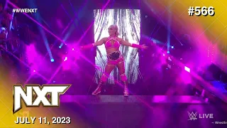 Tiffany Stratton entrance as NXT Women's Champion: WWE NXT, July 11, 2023