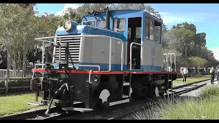 Vintage GE Center cab diesels in Action!