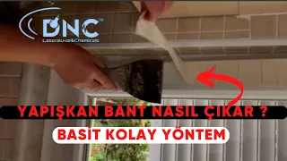 Yapışkan Bant Nasıl Çıkar ? Bant Lekesi Nasıl Çıkar ? Solvex BT 200