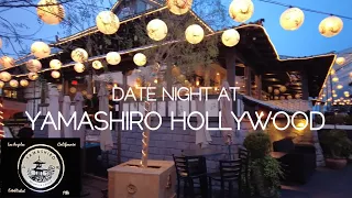 V12 🇺🇲SUSHI Date night at YAMASHIRO HOLLYWOOD in LOS ANGELES, CALIFORNIA | Amazing City View