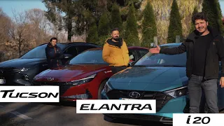 Hyundai TUCSON vs ELANTRA vs i20 - review detaliat | eblogAUTO