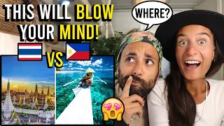 Which one is Better? PHILIPPINES or THAILAND Tourism COMMERCIAL!?