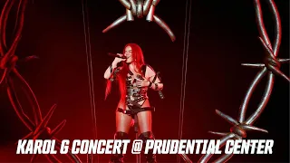 Karol G concert Prudential center 2022