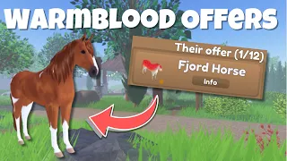 What Will People OFFER for the NEW Dutch Warmblood?! | Wild Horse Islands