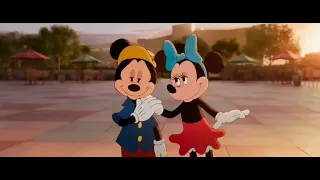 Disney Once Upon a Studio but only Mickey Mouse and Minnie Mouse