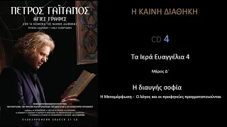 Η ΚΑΙΝΗ ΔΙΑΘΗΚΗ - ΕΥΑΓΓΕΛΙΑ CD 4 Πέτρος Γαϊτάνος Petros Gaitanos New Testament  CD 4