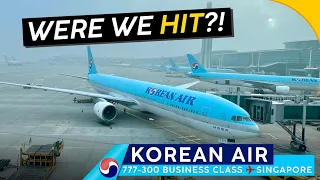 KOREAN AIR 777 Business Class 🇰🇷⇢🇸🇬【4K Trip Report Seoul to Singapore】Tell Me What Happened?!