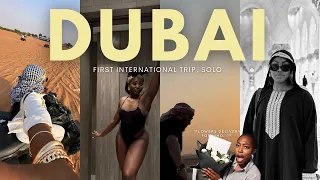 DUBAI TRAVEL VLOG 2023...traveling abroad for the *first time* and I went SOLO!