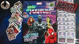 MARVEL - Captain Marvel: I open Marvel card boosters and I discover the collector album