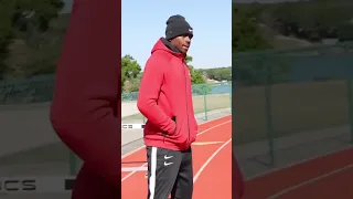 Sprint Training Montage 🔥|| NIKE Pro Sprinter Aaron Kingsley Brown 🇨🇦 #shorts