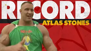 Arild Haugen sets Atlas Stone EVENT RECORD | World's Strongest Man