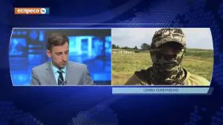 УКРАИНА НОВОСТИ СЕГОДНЯ Командир батальона Донбасс Семенченко звонит из зоны АТО