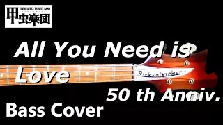 All You Need is Love (The Beatles - Bass Cover) 50th Anniversary