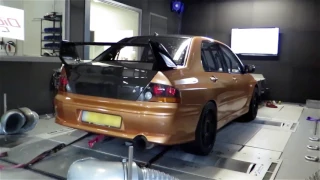 Mitsubishi Lancer Evo +500 HP - Full Dyno Run | Digicar Engineering