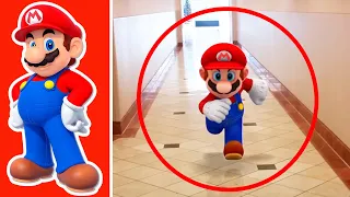 10 MARIO BROS En La Vida Real [Mario Bros CAPTADO EN CAMARA]