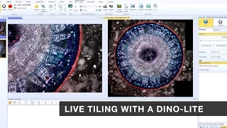 Live Tiling with a Dino-Lite using 3rd party software